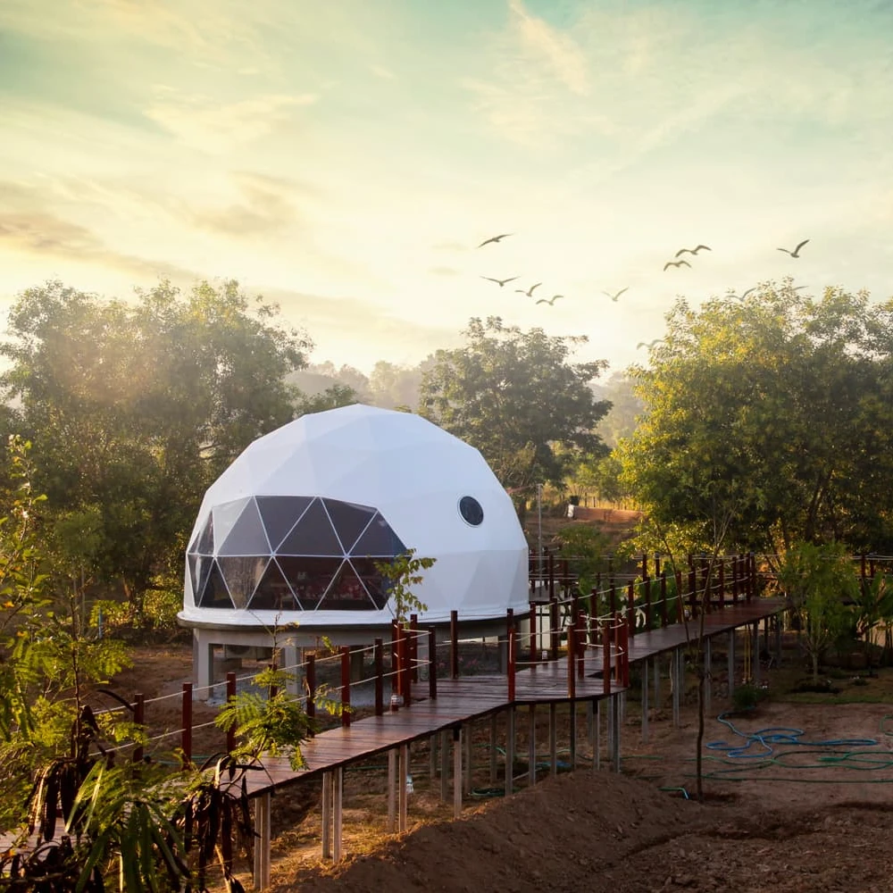 GEODESIC DOME-23Ft(7M)- No. 1 Leading Tent Supplier of India