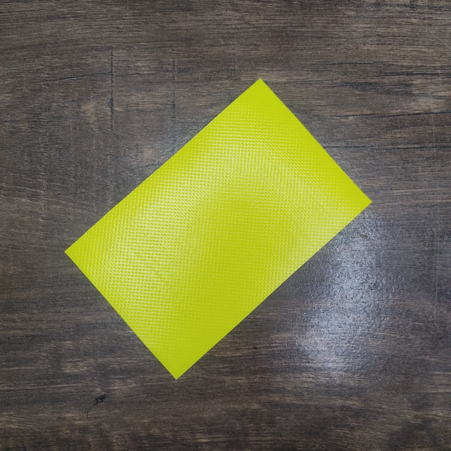 CSC PVC Fabric back Lemon Yellow