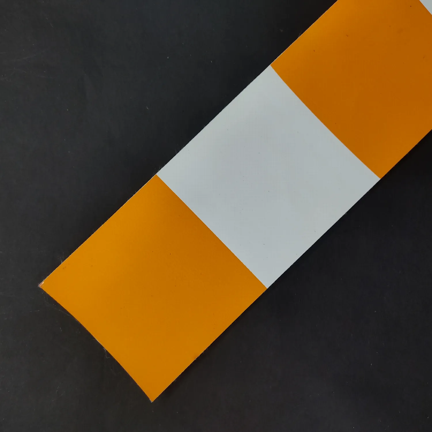 CSC PVC Fabric front white, orange