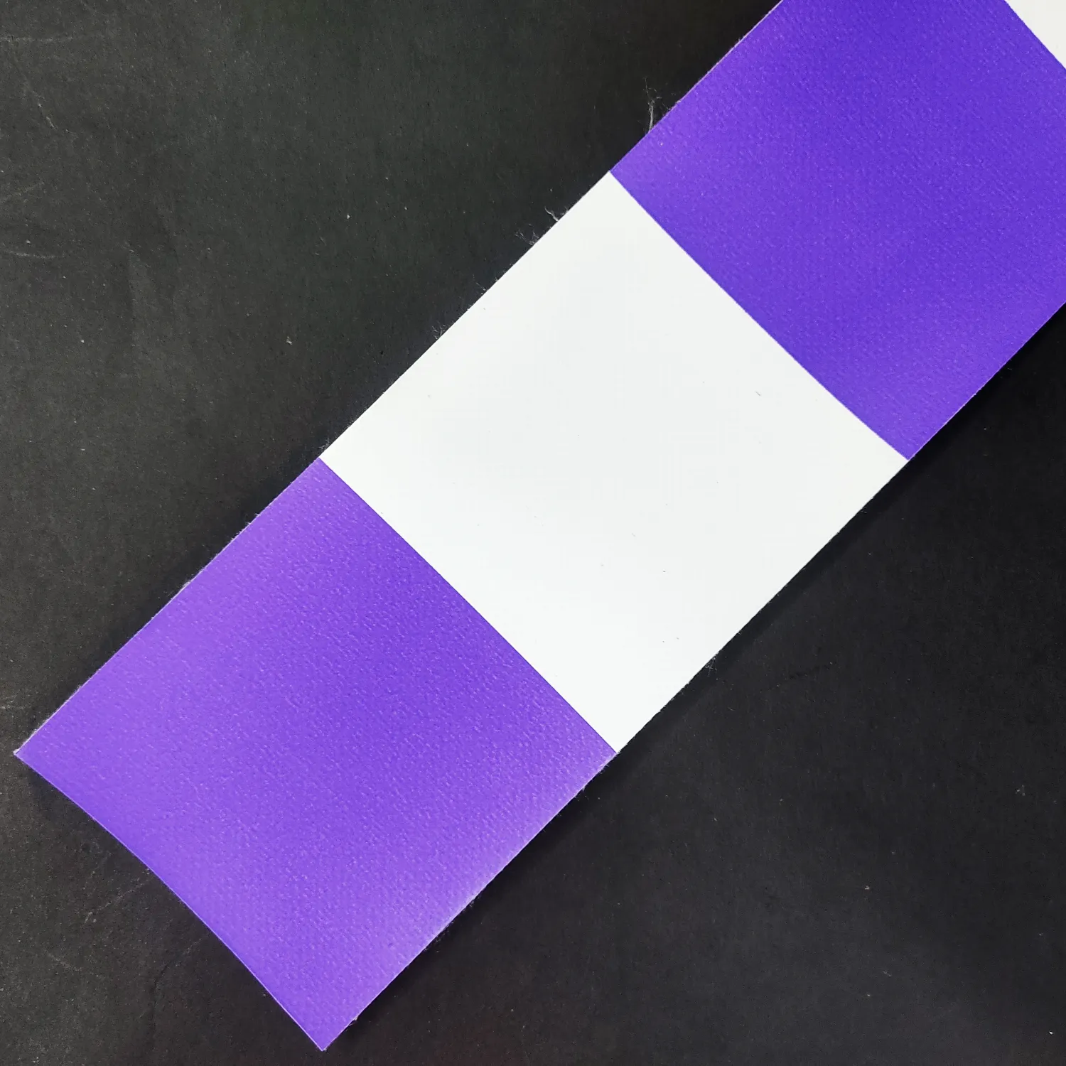 CSC PVC Fabric front white, violet