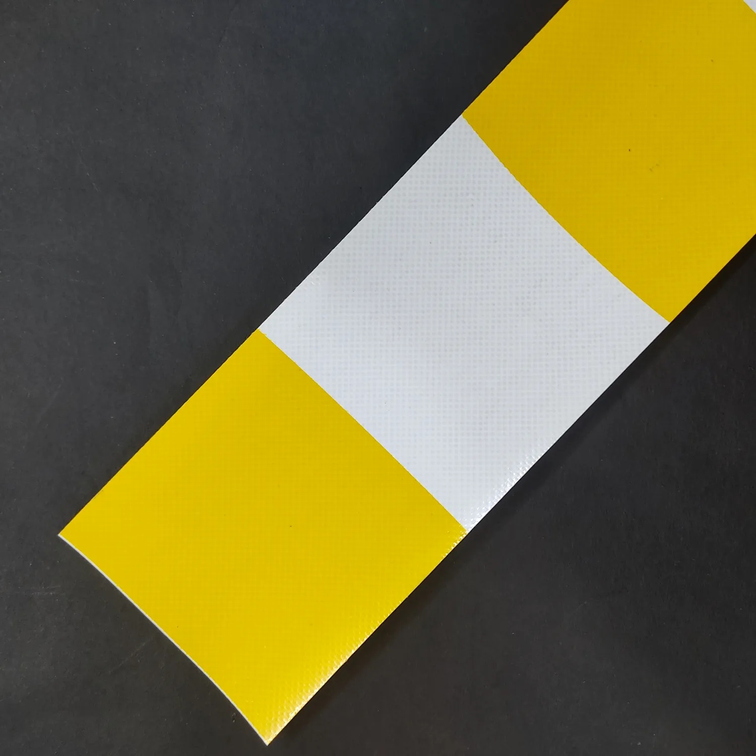 CSC PVC Fabric front(White,yellow)