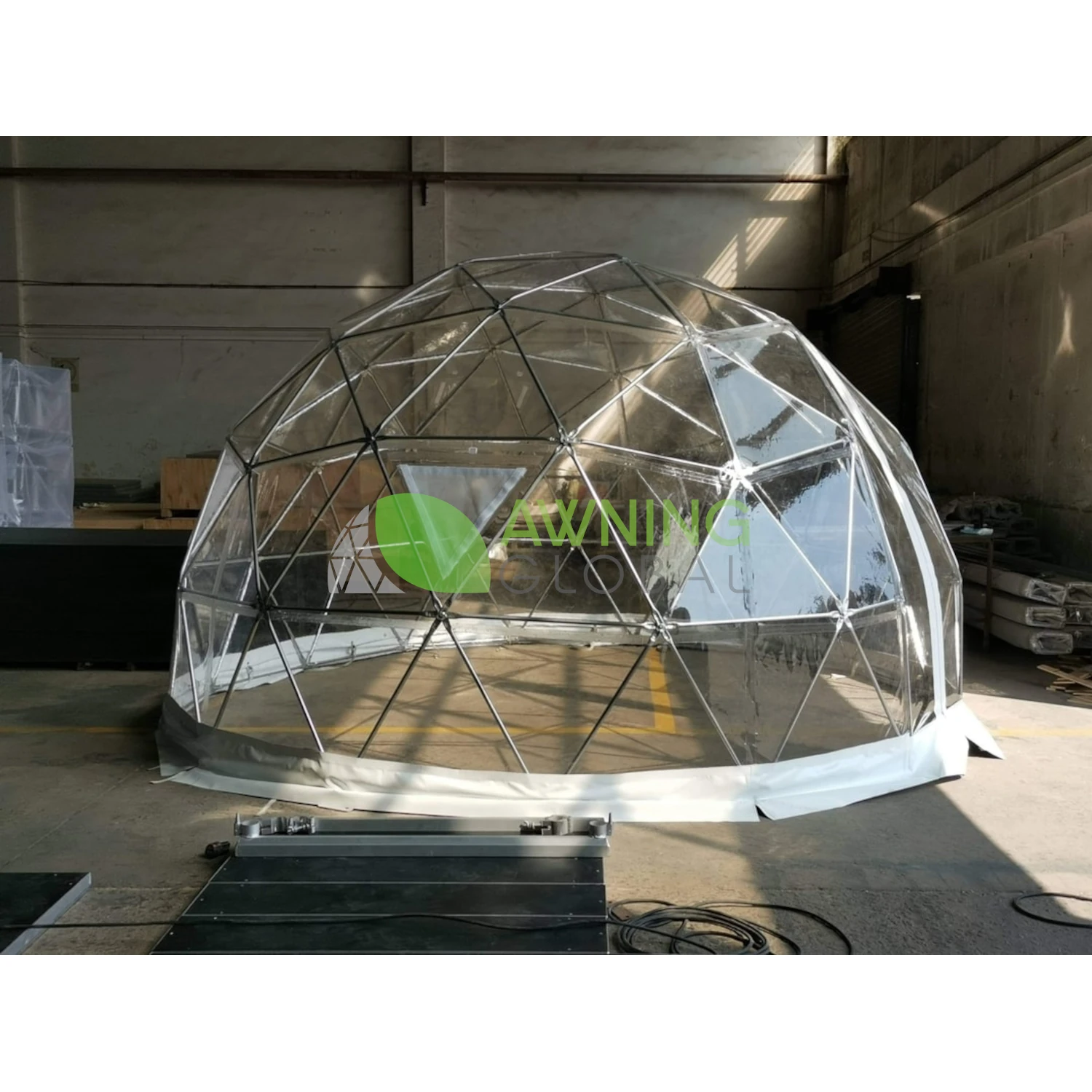 Transparent dome awning global (4)