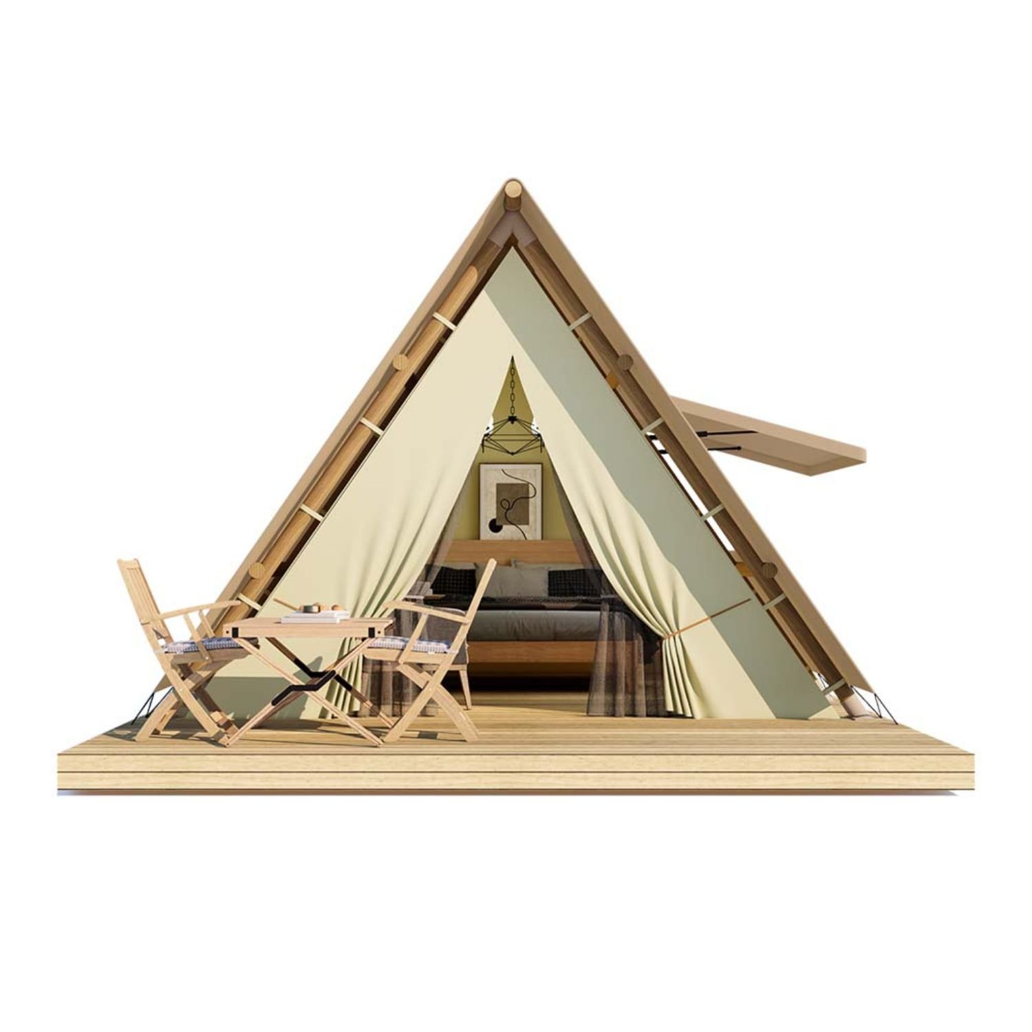 A-Frame Safari Tent Small
