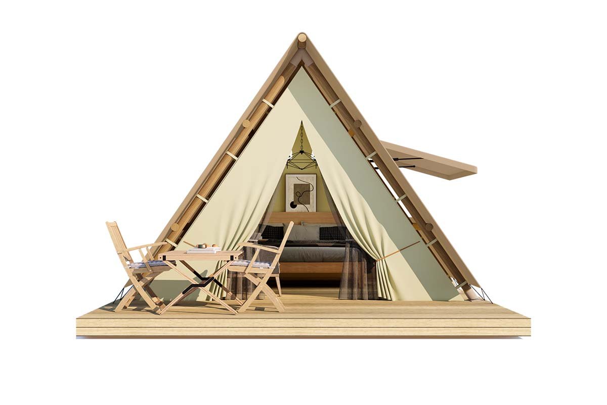 A-Frame Safari Tent Small