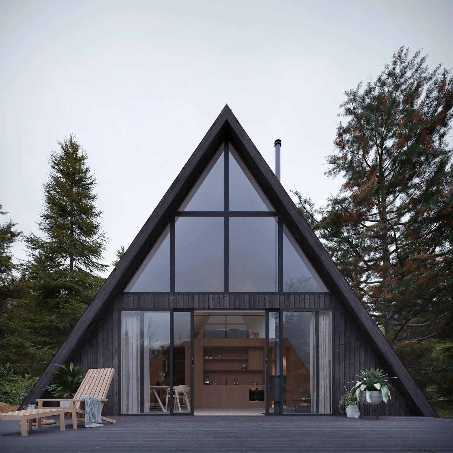 A Stylish & Affordable A-Frame