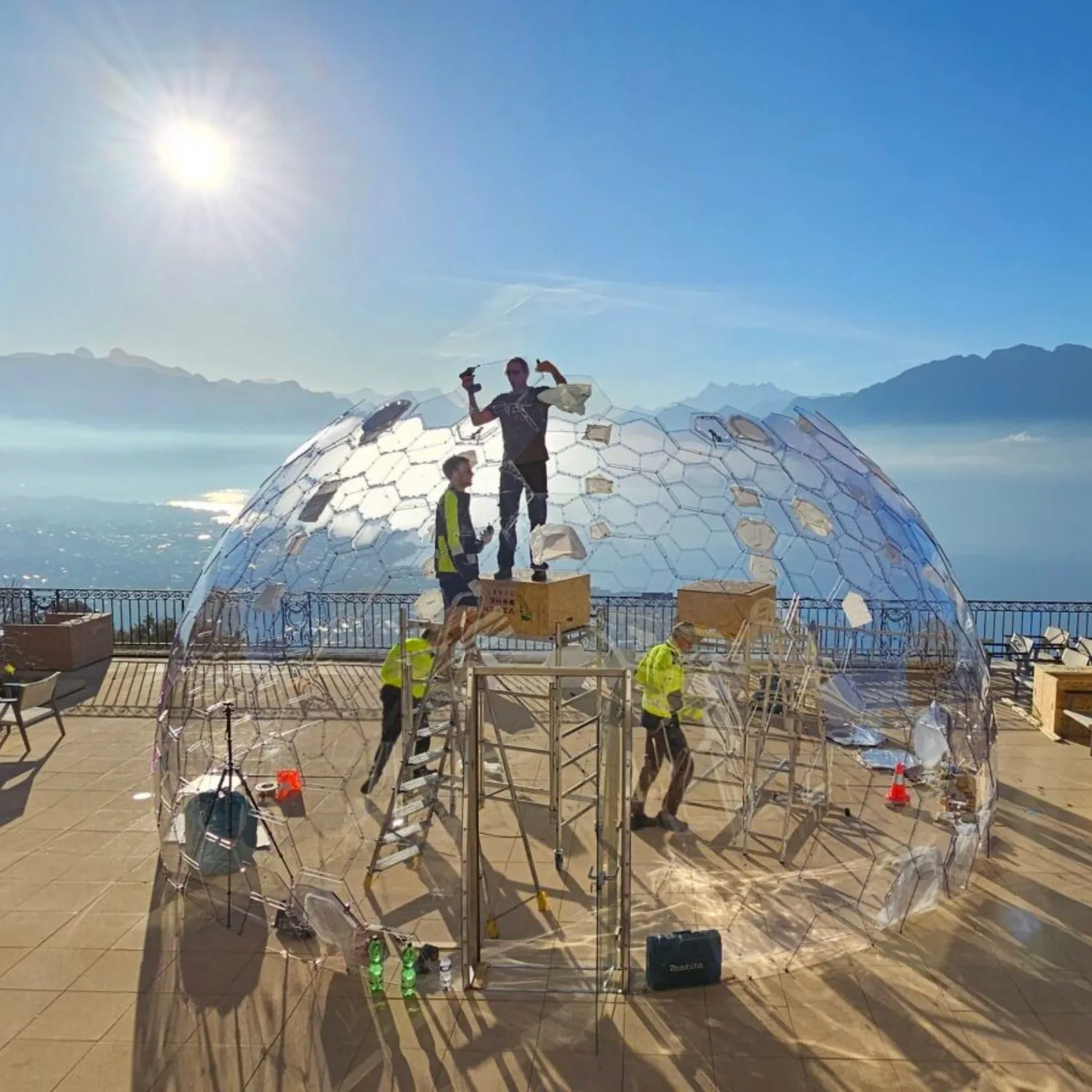 Buy Aura Polycarbonate Dome 3 5M Dia Online Awning Global