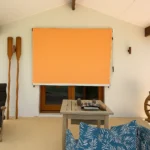 Drop awning light orange