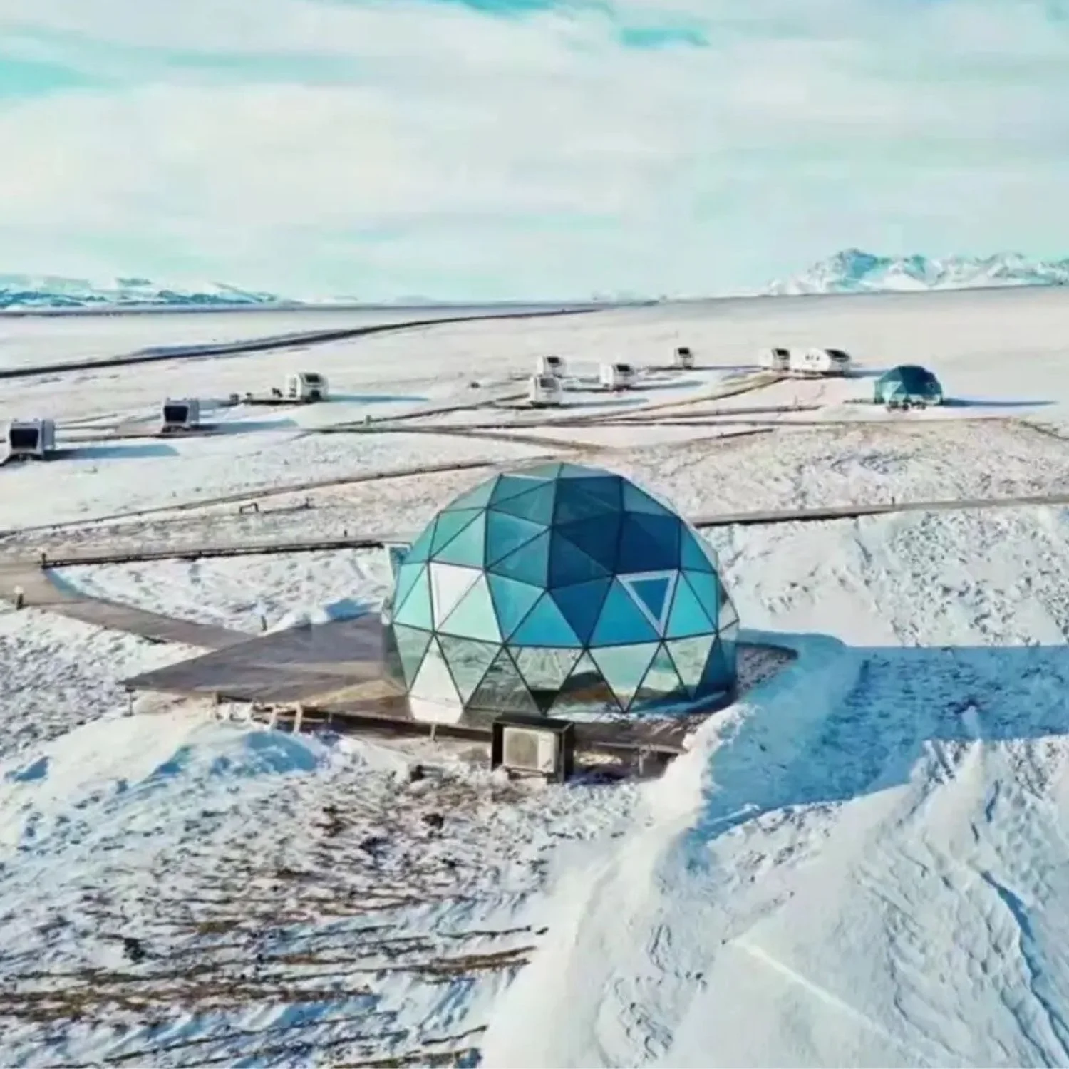 Luxury Glass Dome 5m Dia