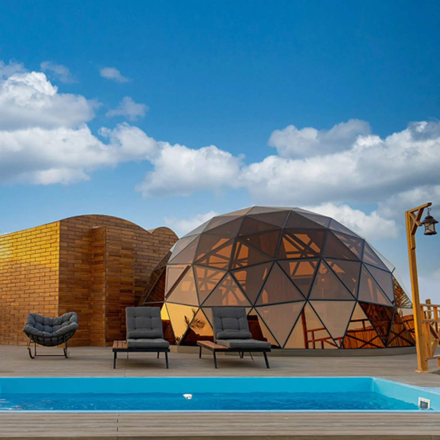 Luxury Glass Dome 7m Dia