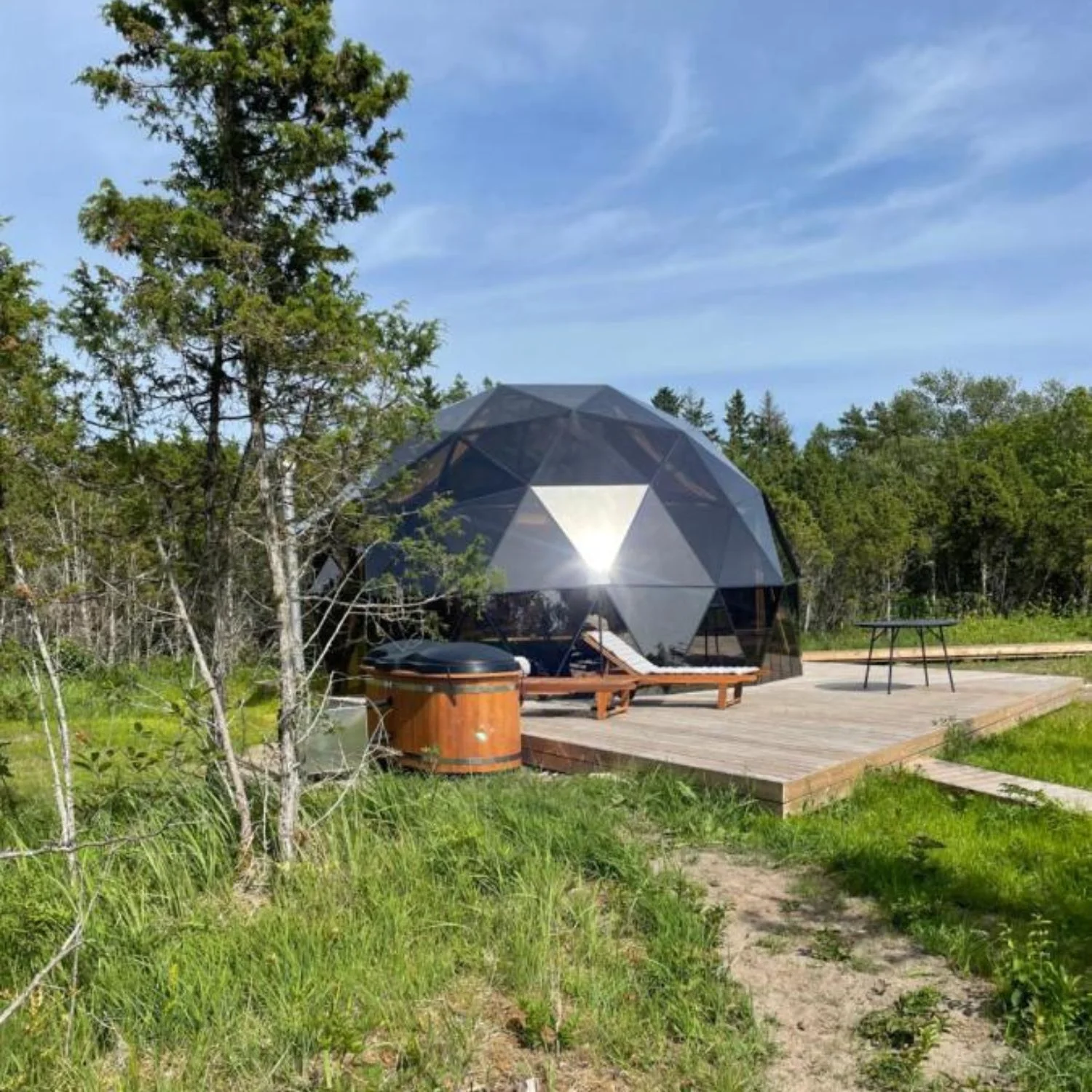 Luxury Glass Dome 6m Dia