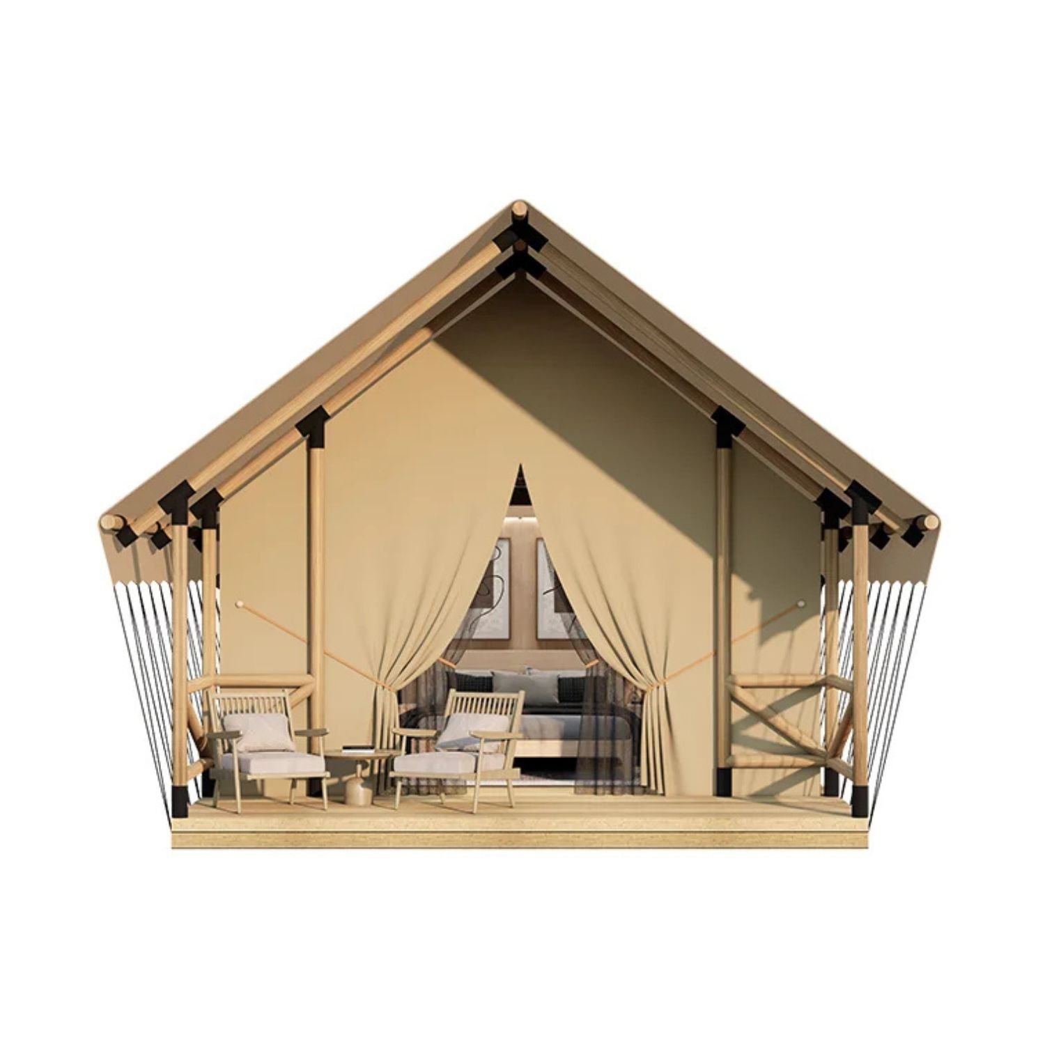 Luxury Safari Tent Compact Size