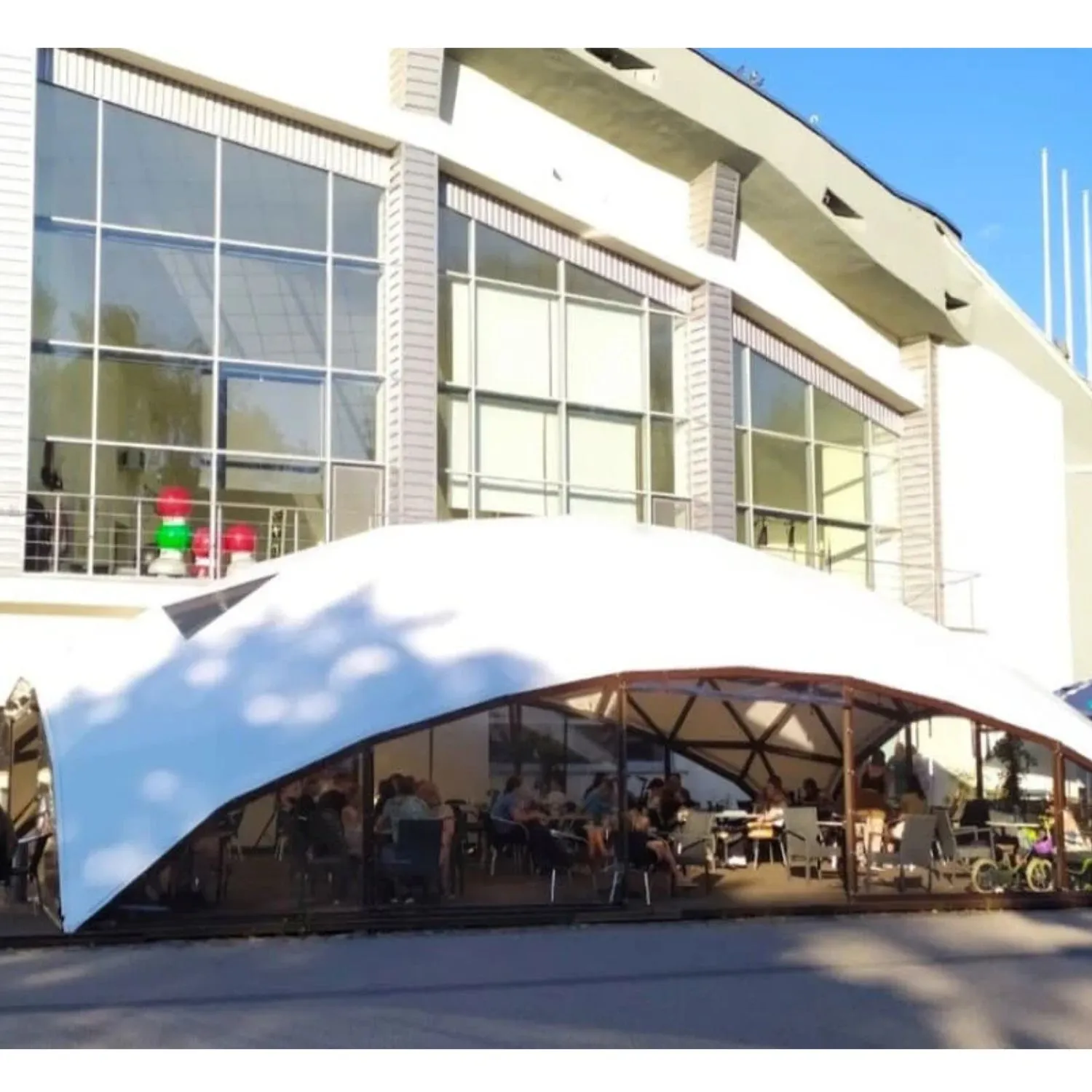 Quadro dome 10M x 10M ( For Cafe & Dining)