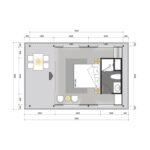 Safari tent with glass door and walls (1)