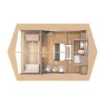 Safari tent with glass door and walls (1)