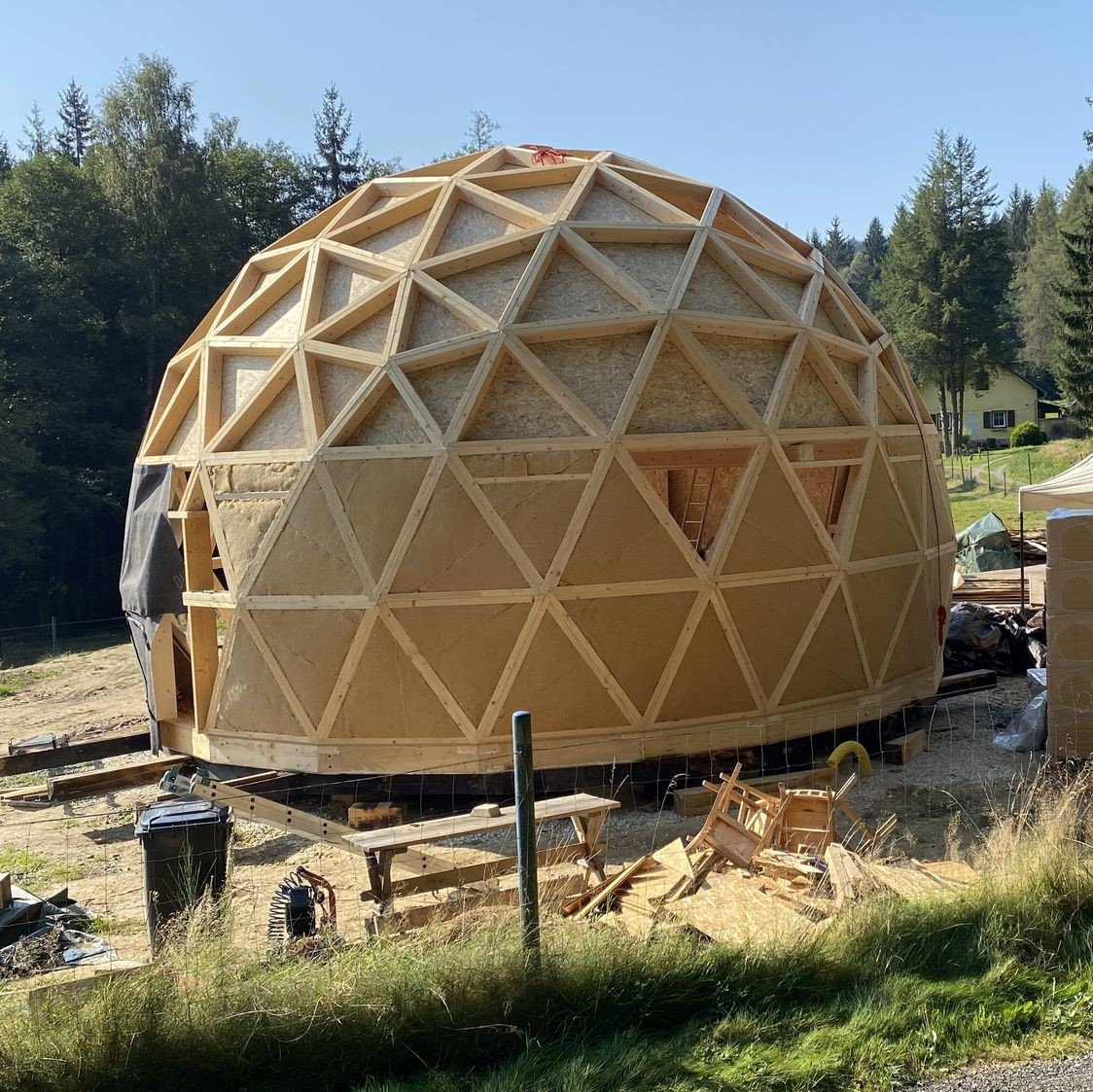 Luxury Wooden dome 10m Dia (845Sqft)