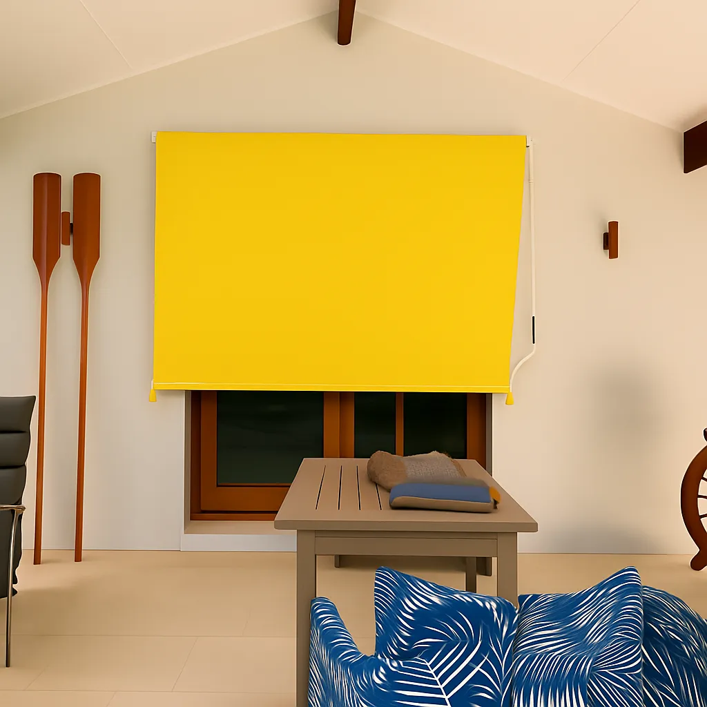 New Drop Awning for Window/Balcony (Yellow)
