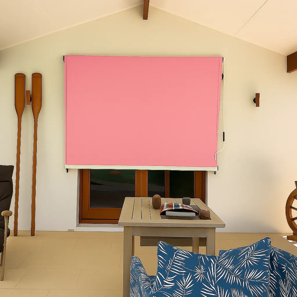 New Drop Awning for Window/Balcony (Pink)