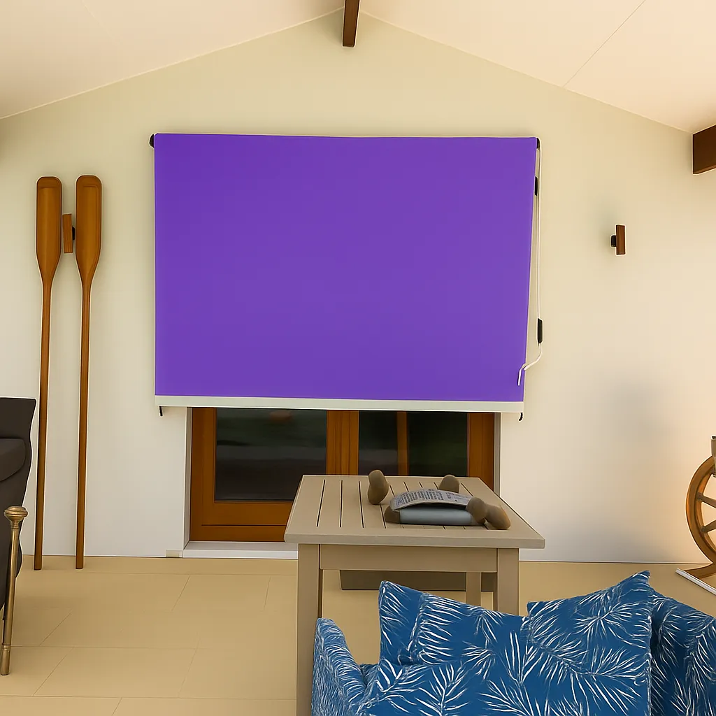 New Drop Awning for Window/Balcony (Purple)