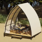 Luxury Safari tent hut style
